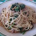 miffy77's cooksnap of when they made 簡単ランチ　ツナとなめたけのパスタ.
