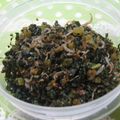 ココハルママ's cooksnap of when they made ご飯のお供♪カブ（大根）の葉でふりかけ.