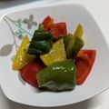 新妻あや's cooksnap of when they made ピーマンとパプリカの焼き浸し.