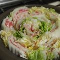 arare*'s cooksnap of when they made ほったらかしの白菜鍋.