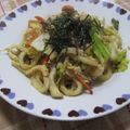 さったんママ's cooksnap of when they made ほっこり卵ＤＥ焼きうどん♫♬.