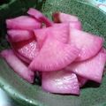 monchanママ's cooksnap of when they made 赤大根の甘酢漬け.