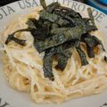 ☆けぇこママ☆'s cooksnap of when they made 簡単おいしいたらこのクリームパスタ.