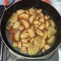 半子さん's cooksnap of when they made カブと鶏肉の煮物.
