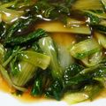 mmameco's cooksnap of when they made な～んにも要らない＾＾　青菜炒め♪.