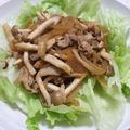 hiro_aya's cooksnap of when they made 豚肉ときのこの和風おろし.