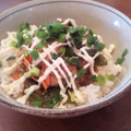 umizarusuki's cooksnap of when they made 簡単たまごとろ〜り♪からあげ丼☆.