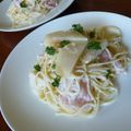 piko1730's cooksnap of when they made ひんやり～桃と生ハムの冷製パスタ♪.