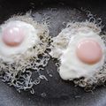 けっちゃま's cooksnap of when they made じゃこで目玉焼き❤.