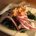 yucco's cooksnap of when they made ツナ、紫たまねぎ、わかめの簡単盛りサラダ.