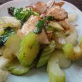canno's cooksnap of when they made ＊　セロリと鶏肉のしょうが風味塩炒め　＊.
