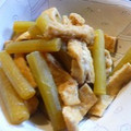 ポキコちゃん's cooksnap of when they made ふきと油揚げの煮物♪.