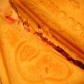 kaeB's cooksnap of when they made 簡単‼グラタンのホットサンド.