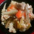 羽尼うに's cooksnap of when they made さつま芋で炊き込みご飯★.