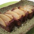 こまkoma's cooksnap of when they made 梨とココアのブランマンジェ風おからケーキ.