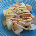 HALYUI's cooksnap of when they made ハムとはんぺんのマヨ焼き.