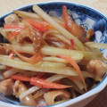 yappyパクパク's cooksnap of when they made 大根の皮と鶏皮できんぴら.