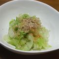 サーフブレイド's cooksnap of when they made 白菜だけのナムル風.