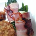 ＡＲＡＣＯ's cooksnap of when they made ★お弁当に★ほうれん草クリチのベーコン巻.