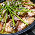 yukanosuke's cooksnap of when they made タジン鍋パエリア.