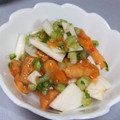 きらり流れ星's cooksnap of when they made 柿＊りんご＊かぶ　秋の果物と野菜のサラダ.