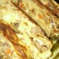 卍琵卍's cooksnap of when they made ひき肉入りたまご焼き.