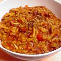 ぺぱー's cooksnap of when they made 簡単〜トマトカレーリゾット.