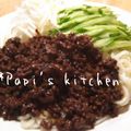 papikun's cooksnap of when they made ジャージャー麺.