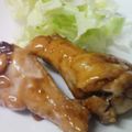 iwmkor's cooksnap of when they made 鶏手羽元のポン酢煮.