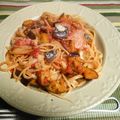 nerachin's cooksnap of when they made ナスとトマトのアメリカン・パスタソース.