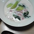peacedog's cooksnap of when they made チンゲン菜のミルク煮.