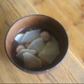 みるく茶's cooksnap of when they made 大根とベーコンの朝スープ♬.