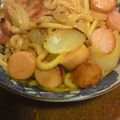 ひらっきーー's cooksnap of when they made 旨辛☆コチュマヨうどん.