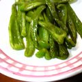 jyuriko☆'s cooksnap of when they made ピーマンだけのバター炒め☆.