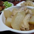 cheriemay's cooksnap of when they made 鶏肉と大根の煮物.