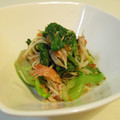 バカリャウ's cooksnap of when they made ★青梗菜とｶﾆｶﾏの胡麻和え★.