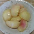 ひなパパマン's cooksnap of when they made 桃の甘煮.