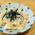 ちーまぐ's cooksnap of when they made 5分でおつまみ◎叩き山芋のピリカラ和え◎.