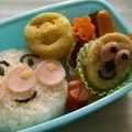 syusyusyu's cooksnap of when they made バタコさん＆チーズ弁当(キャラ弁）.