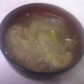 みかち♪'s cooksnap of when they made 豚ひき肉と白菜のネギたっぷりスープ.