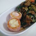 キャシーキャサリン's cooksnap of when they made ✿ベーコンまきポテトサラダ✿.