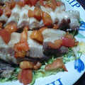 セイコモ１０３'s cooksnap of when they made ❀蒸し豚❀さっぱりトマトだれでどうぞ♪.