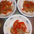 creamcrepe's cooksnap of when they made 鶏手羽と赤ピーマンの甘酢炒め☆蜂蜜風味☆.