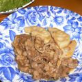 meh's cooksnap of when they made 牛肉と蓮根のオイスター炒めに.