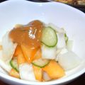 yumipurin's cooksnap of when they made 柿のからし酢味噌和え.