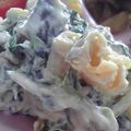 時花菜's cooksnap of when they made ほうれん草とかぼちゃのヨーグルト和え.