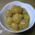 ジニー's cooksnap of when they made おろしニンジン入りふわふわ肉団子.