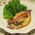 Ｋ—ＴＯママ's cooksnap of when they made 麺つゆで簡単☆ぶりのしそチーズサンド焼き.