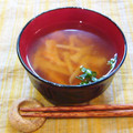 Kenmamac's cooksnap of when they made ほんのり甘～いきんぴらごぼうのお味噌汁.