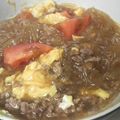 CoffeeCoco's cooksnap of when they made トマトの風味が美味しい麻婆春雨.
